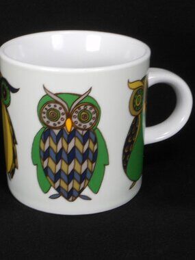 danica studio colorful owl coffee mug